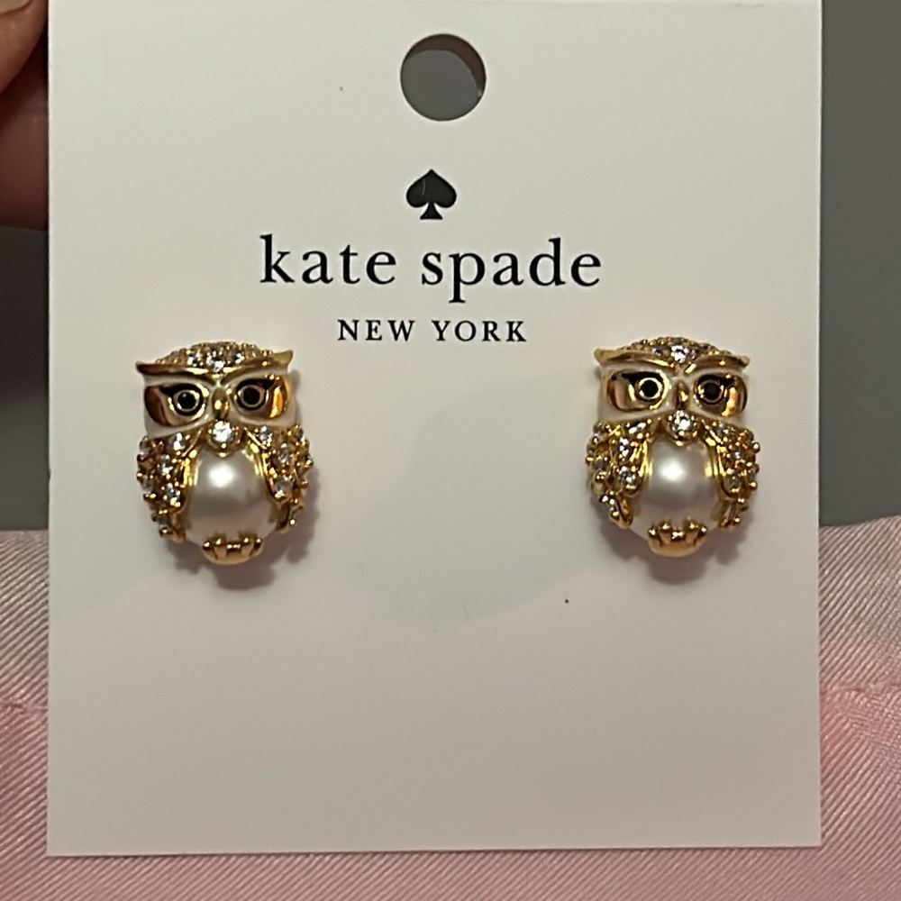 Kate Spade ♠️ “Hoot Owl Studs” 🦉